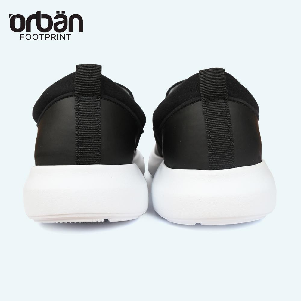 Giày slipon nam đế cao Urban TM1907 vải đen