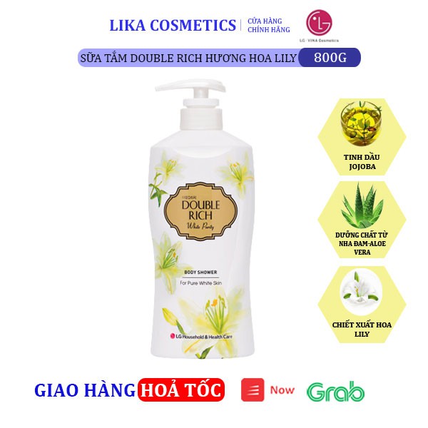 Sữa tắm Double Rich Hoa Lily 800g