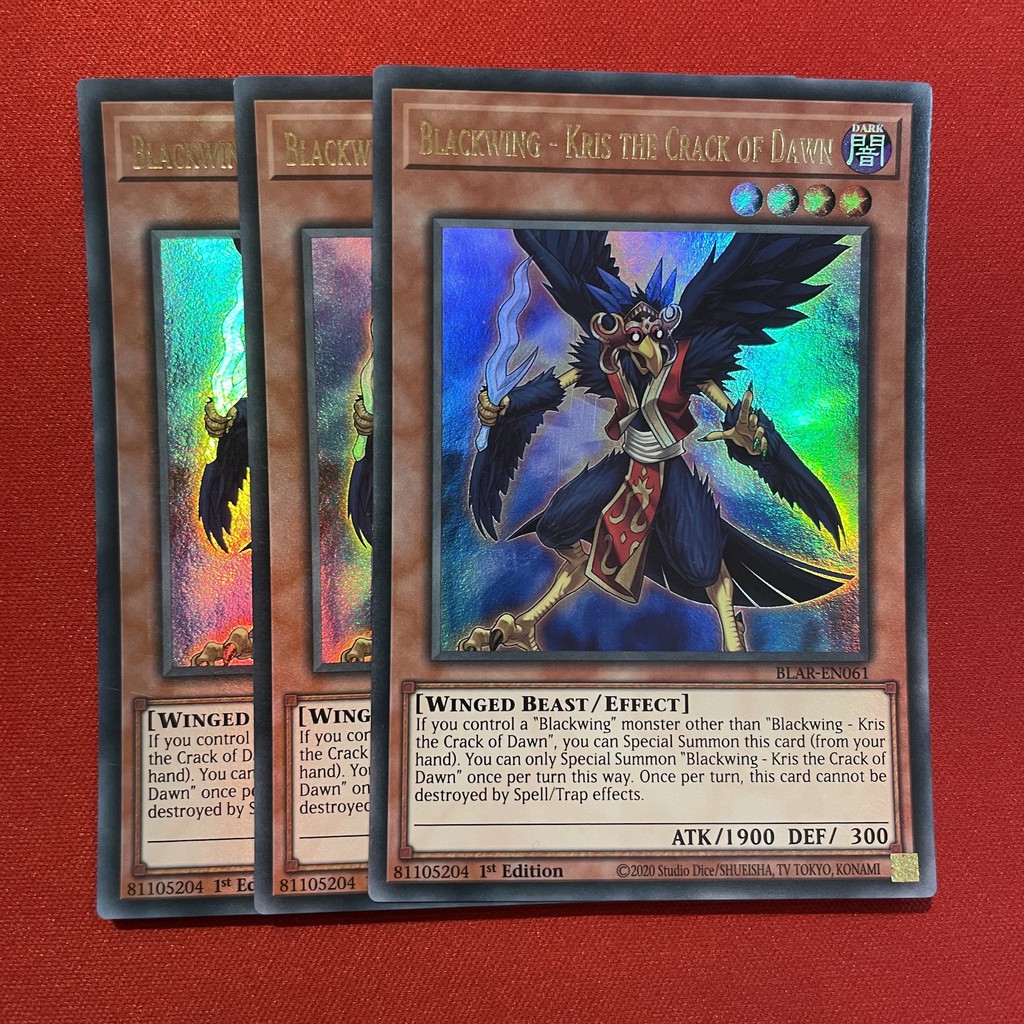 [EN][Thẻ Bài Yugioh Chính Hãng] Blackwing - Kris The Crack Of Dawn