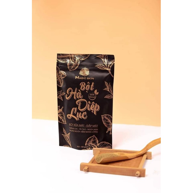 Bột Hà Diệp Lục Thiên Nhiên MAGIC SKIN cho da sáng khỏe