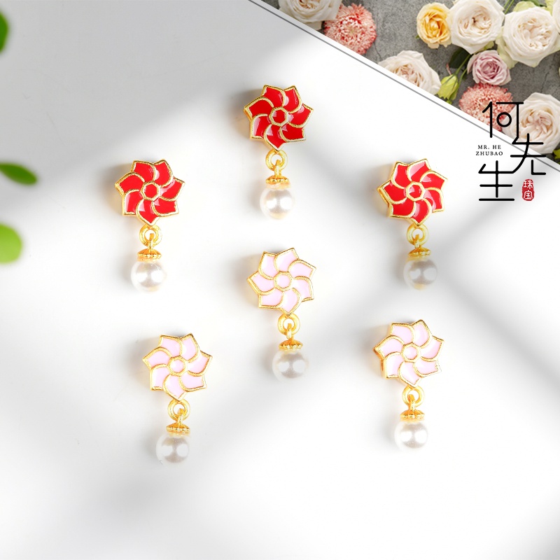 Hạt Ngọc Trai Không Gây Dị Ứng Nhiều Màu Sắc Dùng Làm Vòng Tay / Trang Sức diy