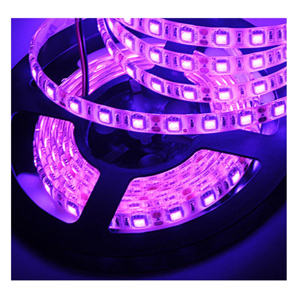 ⚡️Dây đèn led dán RGB phủ keo silicon chống thấm nước 12V - Dây dài 5M (không kèm nguồn)⚡️