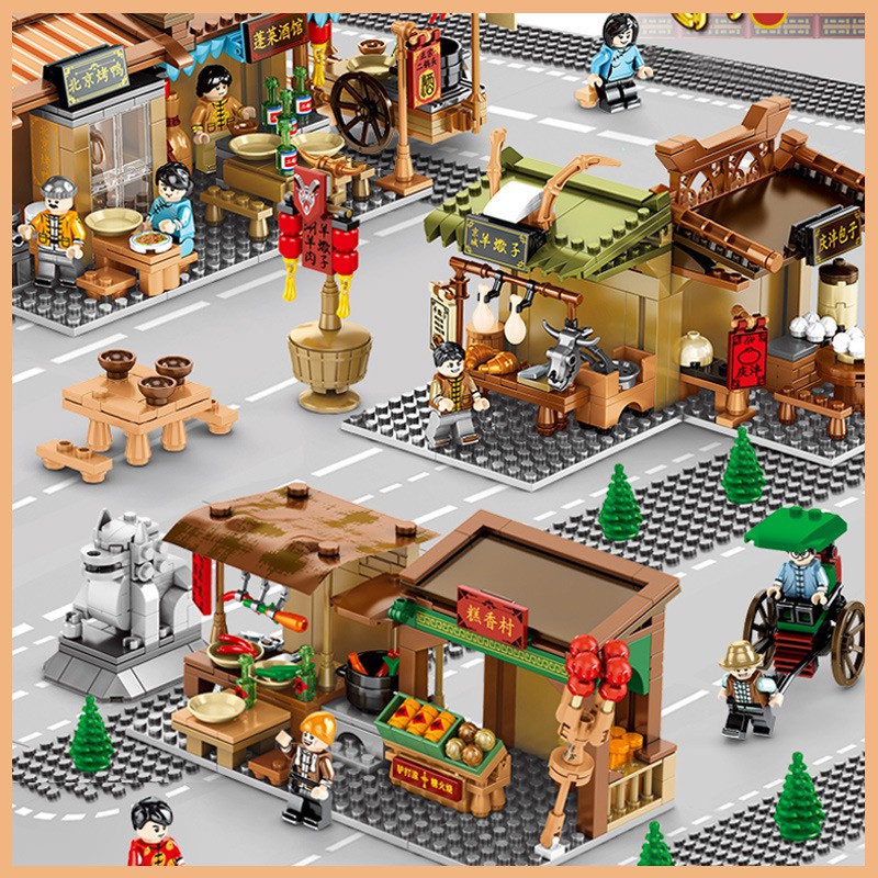 Mô Hình Lắp Ráp Lego Shebao 8 Trung Quốc