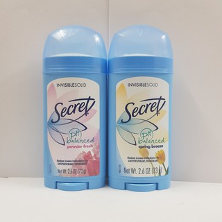 Lăn khử mùi Secrest dành cho nữ 73g - USA ( Dạng Sáp )