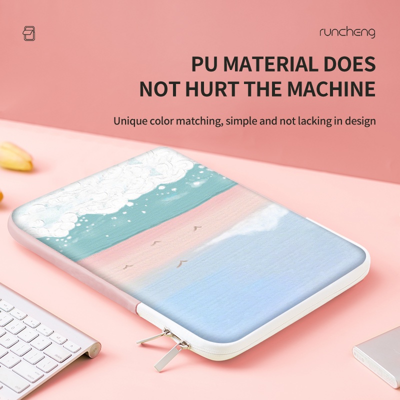 Túi Đựng Bảo Vệ macbookpro 13-inch Huawei 14-inch Microsoft 12 millet Họa Tiết Tranh Sơn Dầu