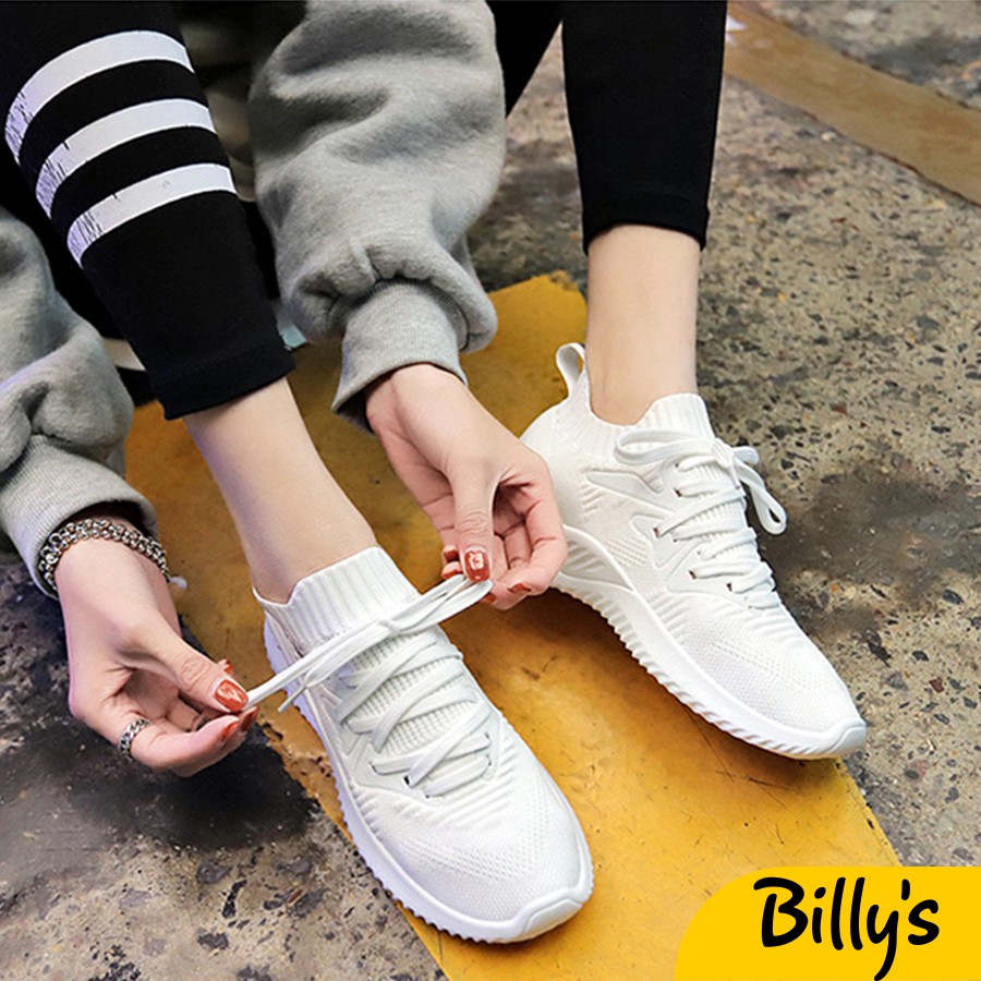 Billy's 2FIT Giày Thể Thao Nữ Cổ Chun kiểu dáng thể thao vải mềm siêu thoáng