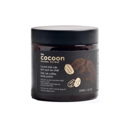 Tẩy Tế Bào Chết Body COCOON Cà Phê Đắk Lắk 200ml