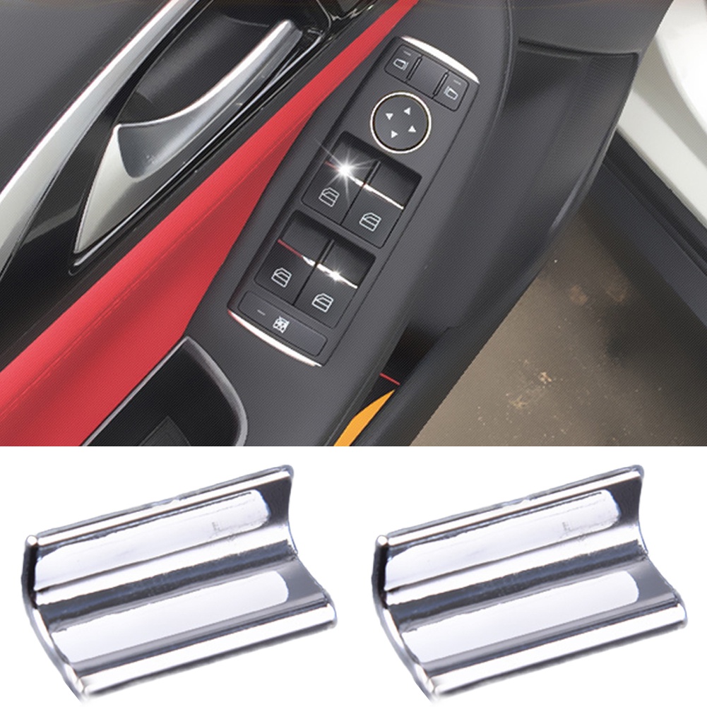 Khung Viền Nút Điều Khiển Cửa Sổ Xe Hơi Peugeot 4008 308 408 3008 2017-2020 ABS