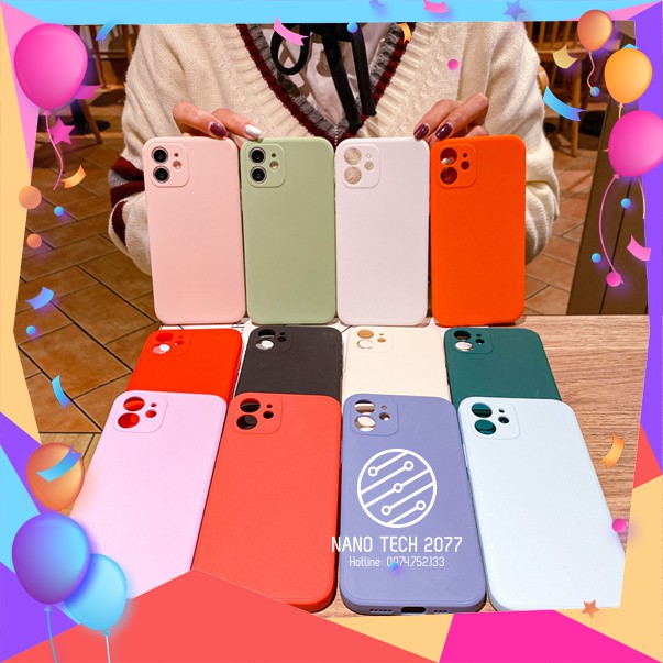 [NSP24.4] Ốp iphone️🎉️🎉️🎉 [CHẤT LƯỢNG] [ƯU ĐÃI]️🎉️🎉️🎉 Ốp lưng iphone trơn nhiều màu cho mọi nhiều phiên bản cực HOT