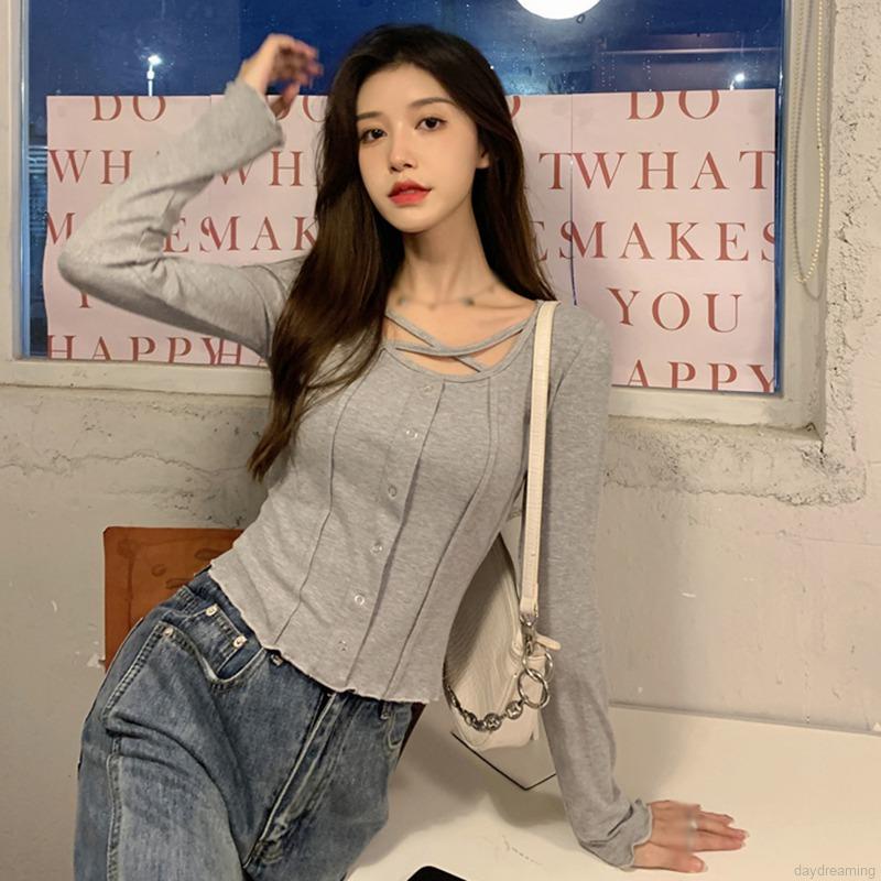 Áo khoác Cardigan dệt kim màu sắc thanh lịch cho phái nữ