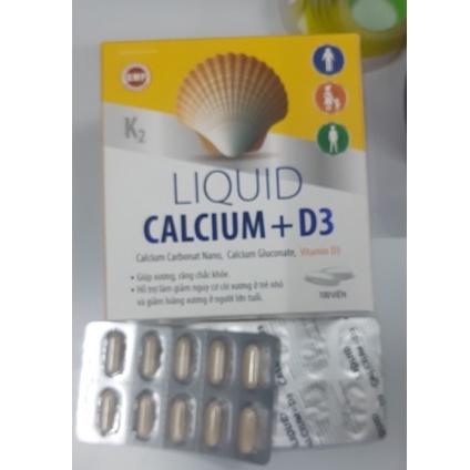 Liquid Calcium + D3 Akopha Pháp - Giúp bổ sung calci, vitamin D3 hiệu quả