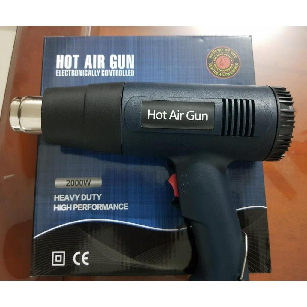 Máy khò nhiệt, thổi hơi nóng đa năng dán decal công suất lớn 2000W