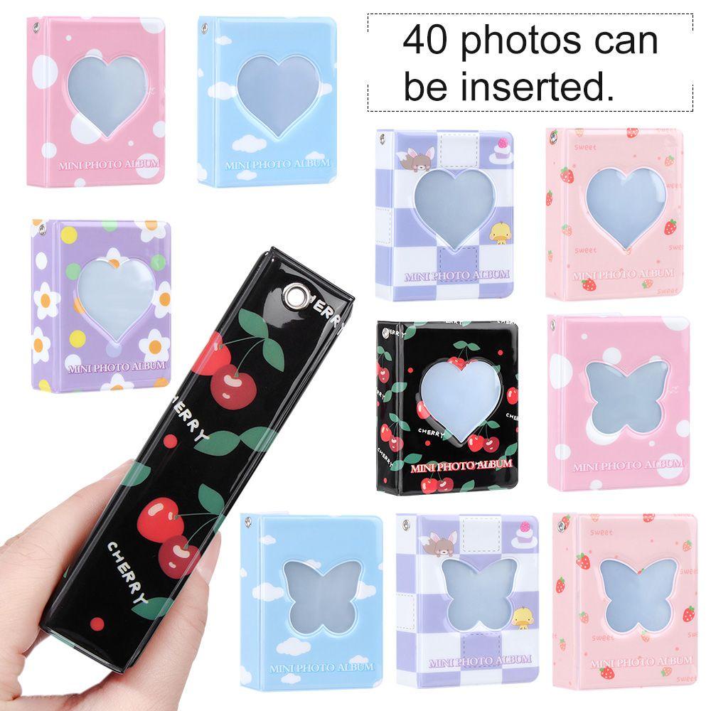 Album Ảnh Họa Tiết Trái Tim Hoạt Hình Dễ Thương