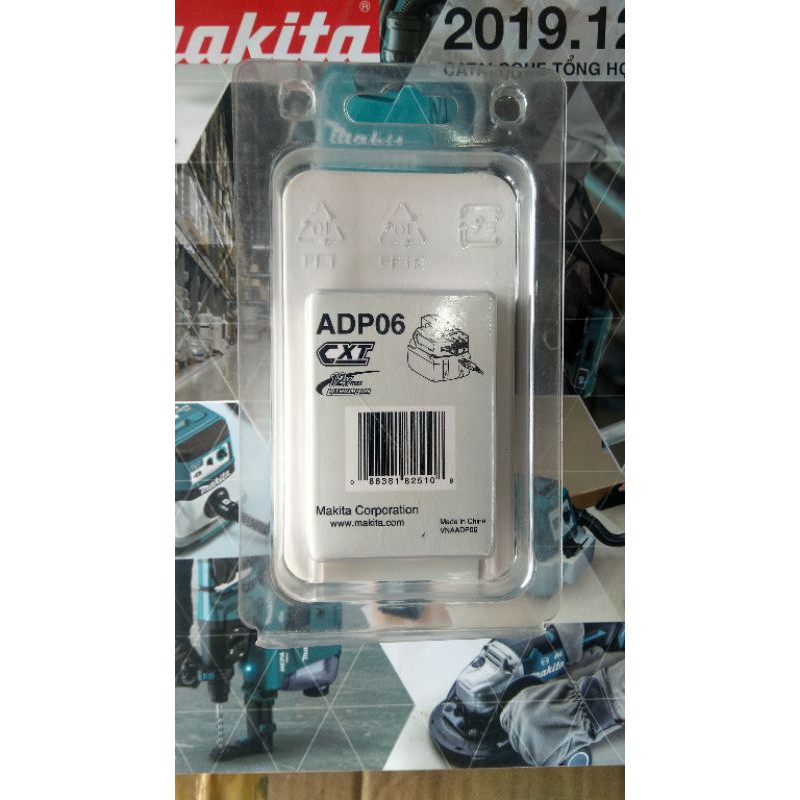 Bộ chuyển đổi pin Makita 12v sang cổng usb ADP06