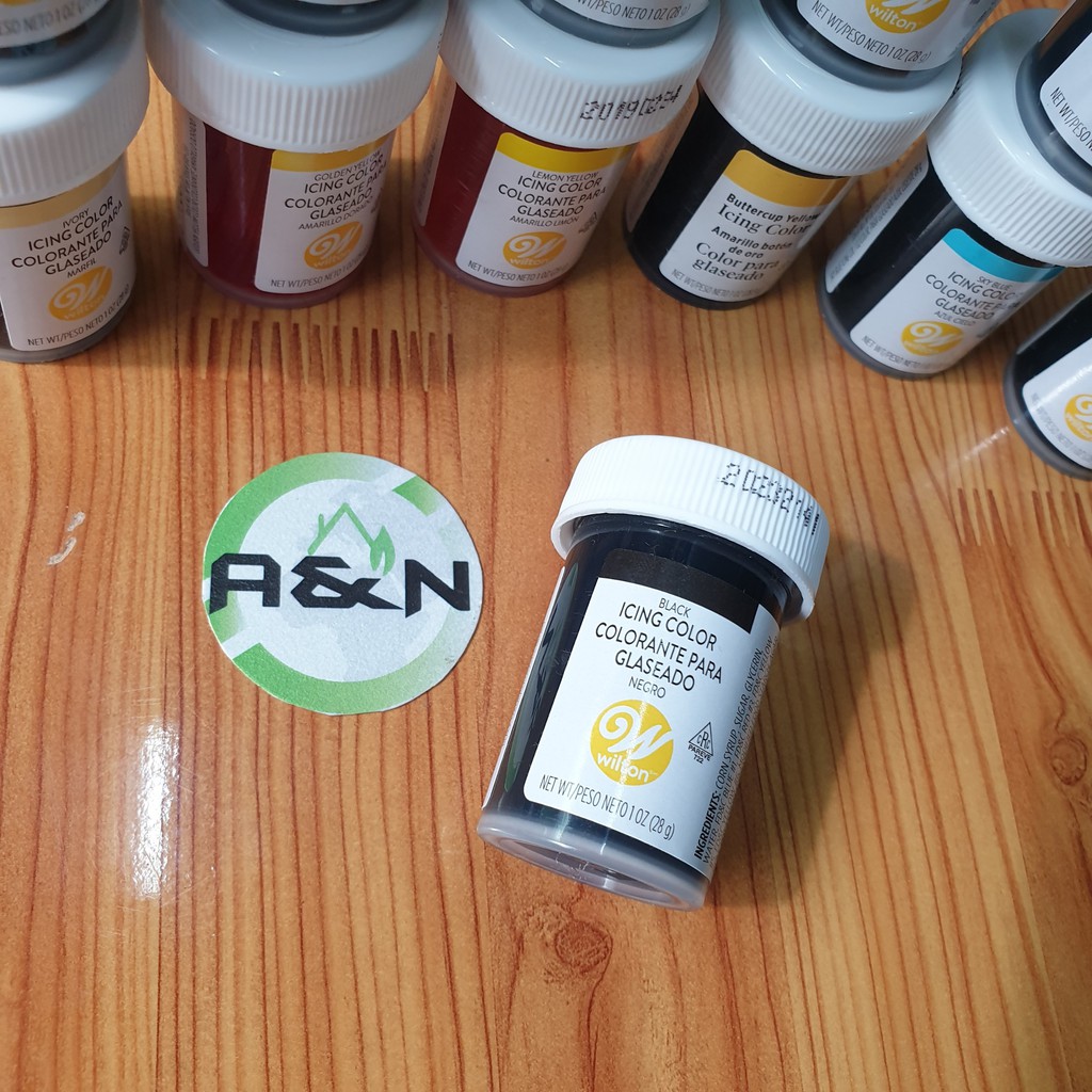 Màu thực phẩm Wilton Black - 1oz