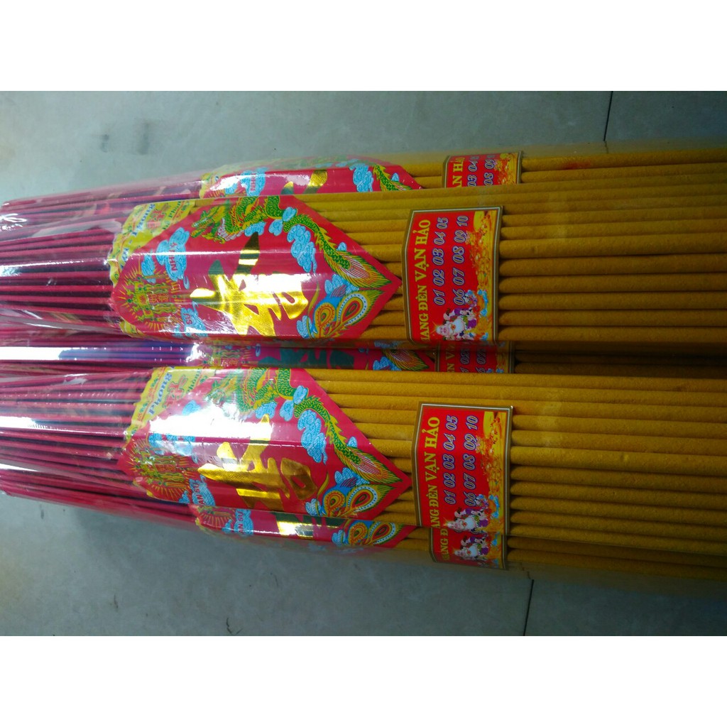 Combo 2 Bó Nhang Đũa Thường Vạn Hảo Size 80cm