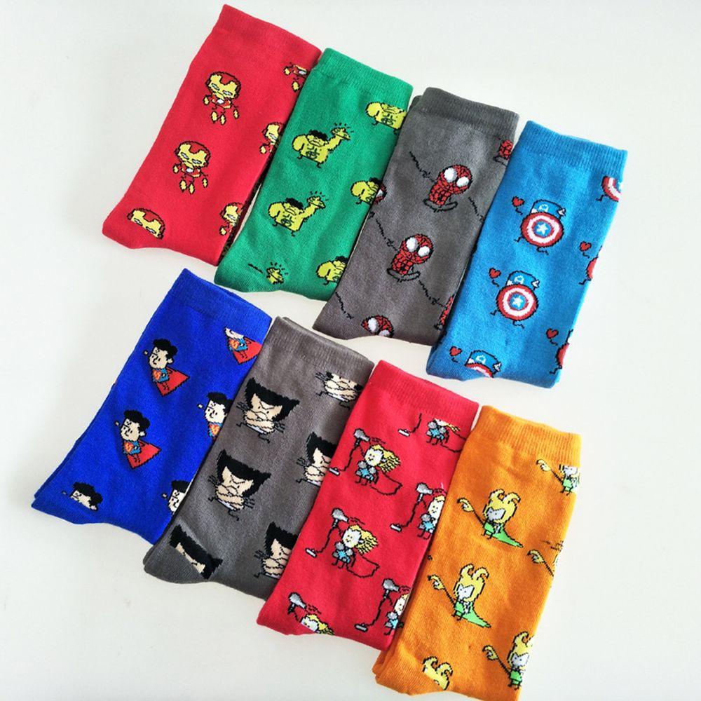 Vớ Ống Cao Chống Trượt Hóa Trang Iron Man Thời Trang