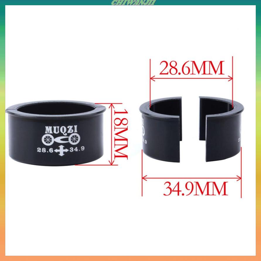 Bộ chuyển đổi cùi đề phía trước dành cho xe đạp 28.6 sang 34.9mm