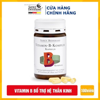 Vitamin B Komplex Capsules bổ trợ hệ thần kinh - [Chính hãng Sanct Bernhard Đức ]