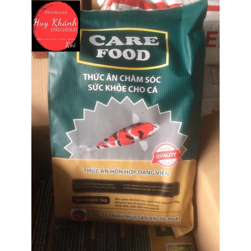 cám cá Koi Care food GROWTH & COLOR (tăng trưởng & màu ) 5KG