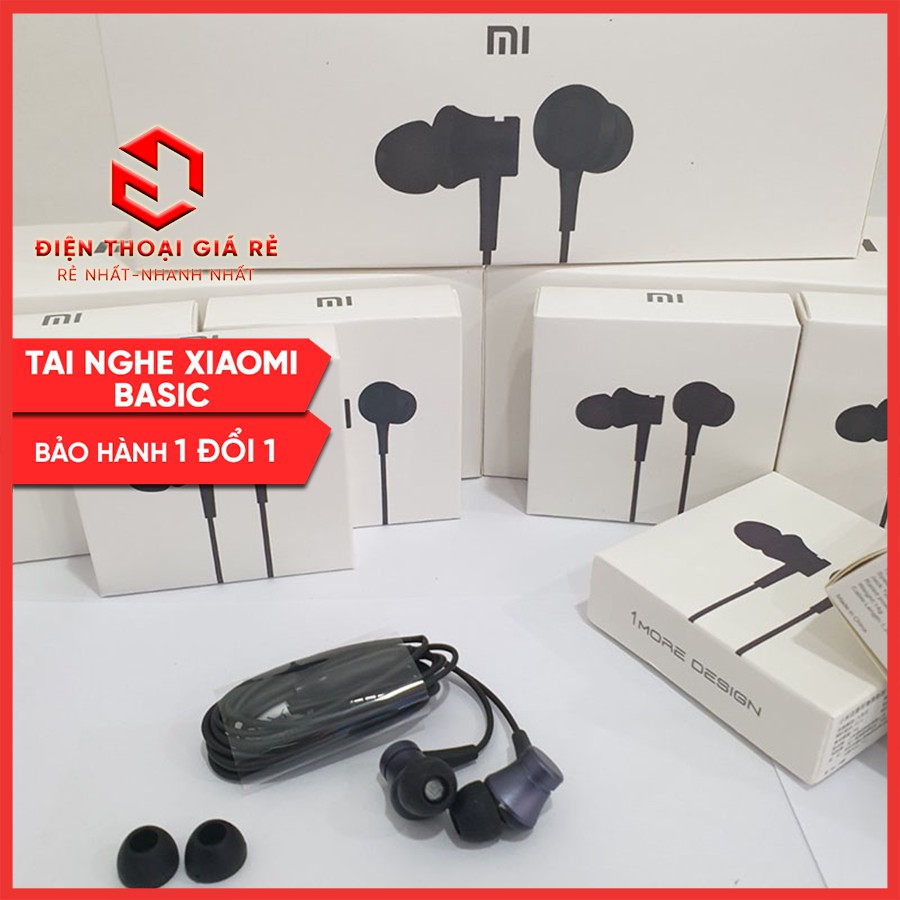 Tai nghe Xiaomi Basic - in EarPhone Basic - Giá rẻ, âm tốt, Bảo hành 1 đổi 1