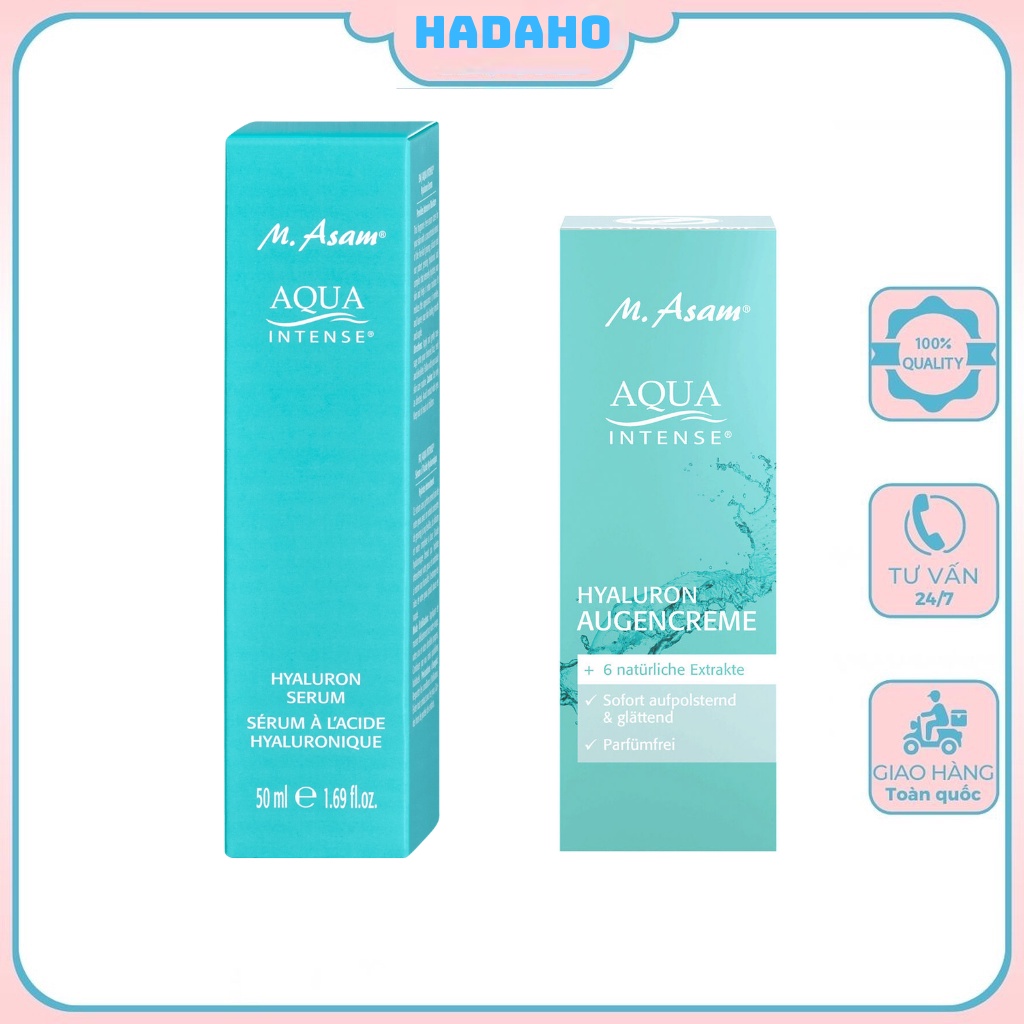 Huyết Thanh M.Asam Aqua Intense Hyaluronic- Hàng Nội Địa Đức