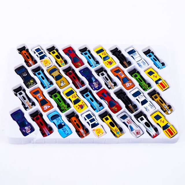 Set ô tô sắt 50 chiếc cho bé