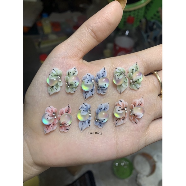 Hoa bột nail - mẫu mới