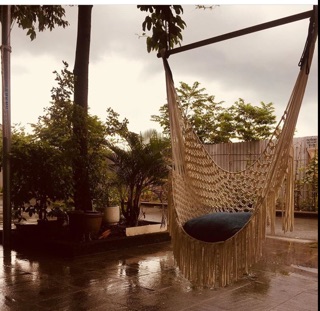 Ghế đu macrame 2