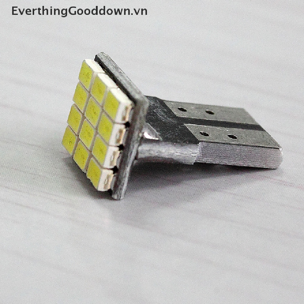 Bộ 2 Đèn LED T10 3020 12 SMD Ánh Sáng Trắng