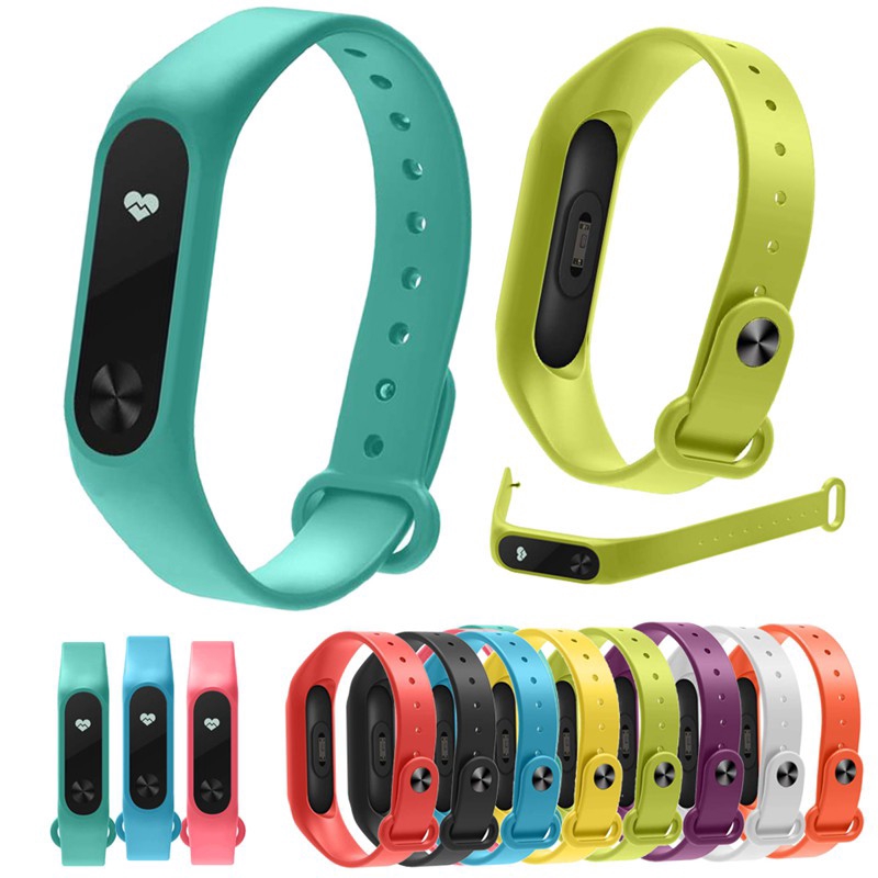 Xiaomi Mi Band 2 Wrist Strap Watchband Silicone Replacement Smart Bracelet Band