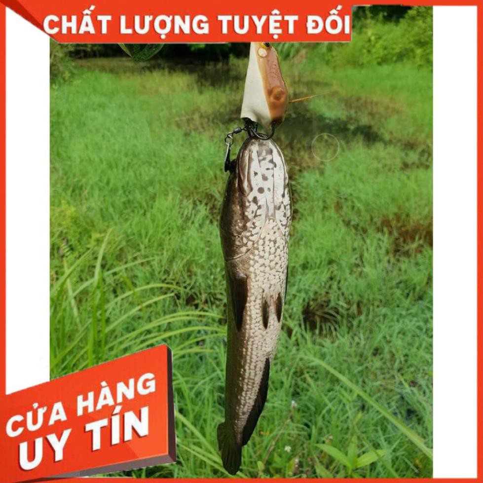 [ XẢ HÀNG ] [Made in Thái Lan] mồi câu cá lóc mồi câu cá lóc Frog Toon V1 Thái Lan