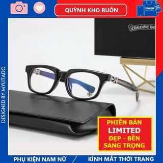 Kính mát nam nữ THANH LÝ Lỗi nhỏ NXS Hàng Hiệu Chrome Heart vuông xuất xịn , gọng chân cốt kim loại bền đẹp THANH LÝ