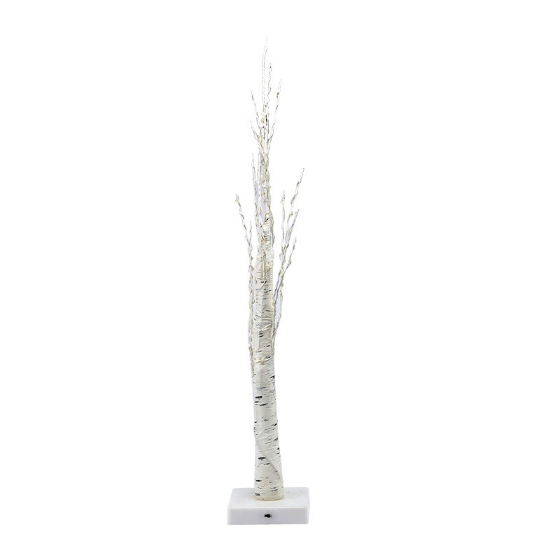 Đèn trang trí Tết nhà cửa hình dáng cây Bạch Dương  cao 60cm