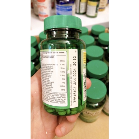 VIÊN THẢI ĐỘC RUỘT ALOE COLON CLEANSE 120v