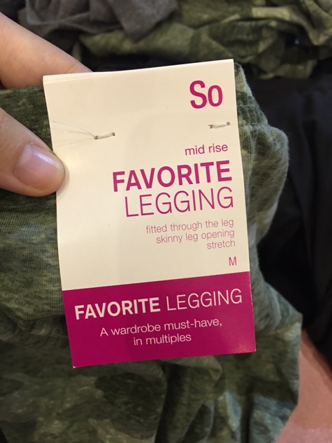 Quần legging So xuất dư
