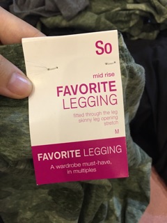 Quần legging So xuất dư