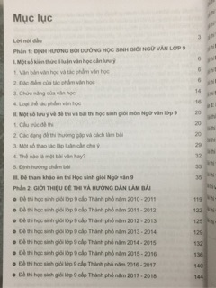 Bồi Dưỡng Học Sinh Giỏi Ngữ Văn Lớp 9