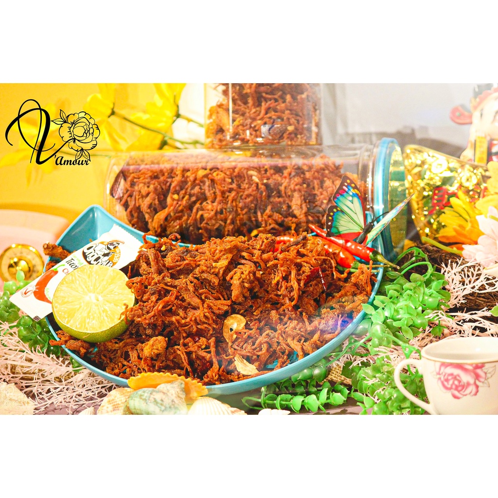 Khô heo cháy tỏi 300gr | BigBuy360 - bigbuy360.vn