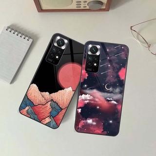 Ốp lưng kính cường lực Redmi note 11 4G / Note 11s bộ hình thiên nhiên dịu dàng . Vỏ lưng Xiaomi cao cấp LOẠI 1