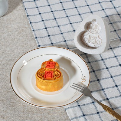 Khuôn silicon làm bánh trung thu/ bánh trung thu/ bánh kem hình cua/ thỏ/ hoa sen/ hoa sen hoạt hình may mắn độc đáo DIY