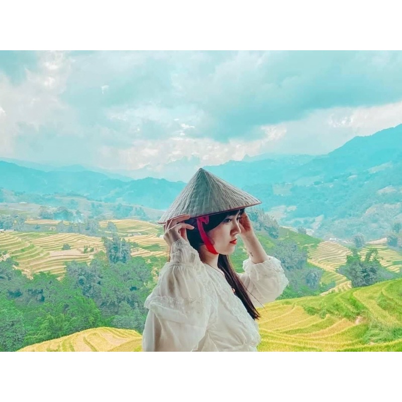 Nón Lá Loại Nhỡ Cho Trẻ Em Và Người Lớn