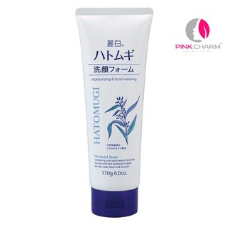 Sữa rửa mặt trắng da Hatomugi Cleansing Foam hạt Ý Dĩ Nhật Bản