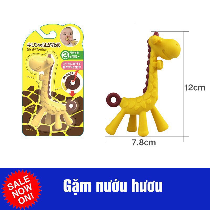 Ngậm nướu hình hươu an toàn cho bé