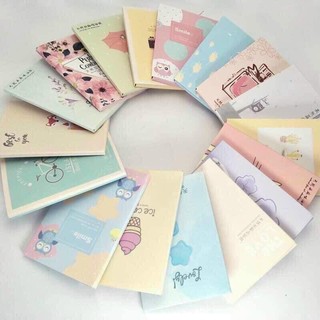 Giấy thấm dầu da mặt 50 tờ nhiều màu hình dễ thương