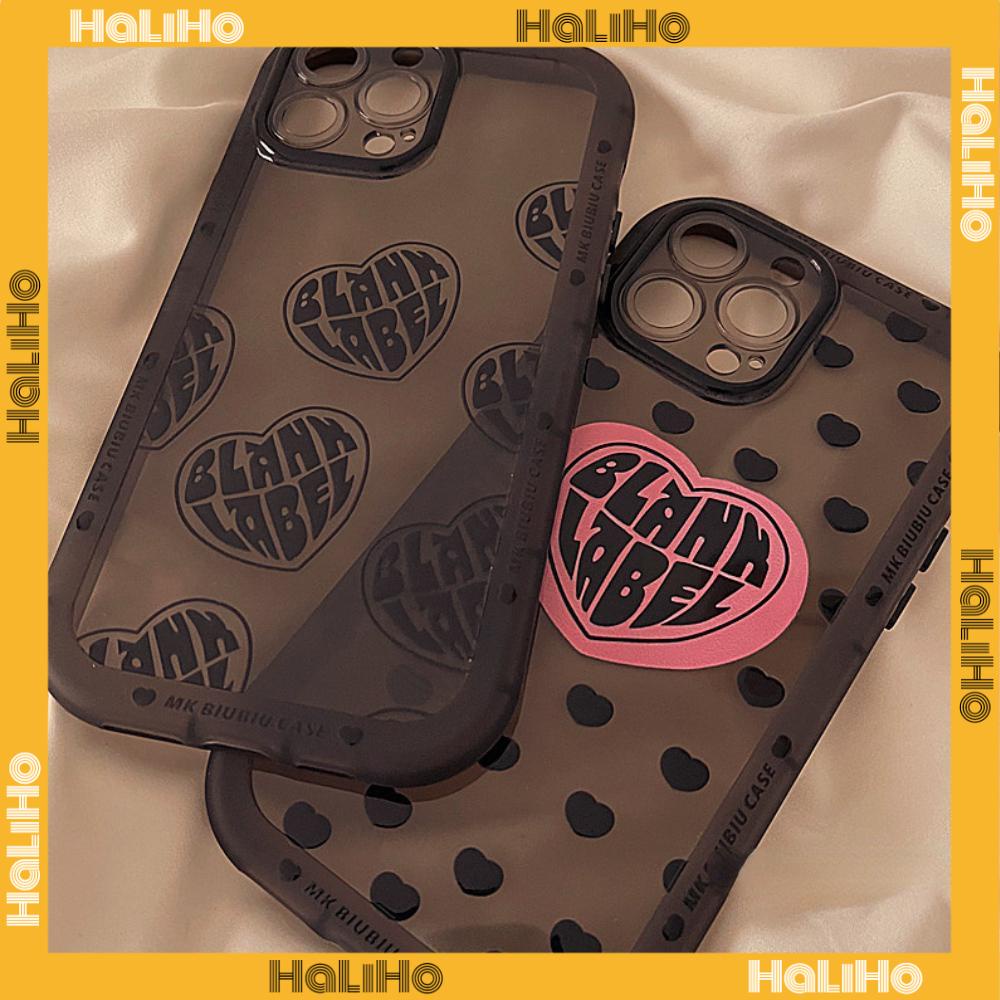 iPhone Case Silicone Soft Case Clear Case Fluorescent Color Airbag Shockproof Protection Camera Black Heart Compatible For iPhone 11 Pro Max 13 Pro Max 12 Pro Max 7Plus xr XS Max