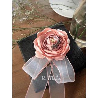 CÀI ÁO handmade HOA HỒNG HÀN QUỐC