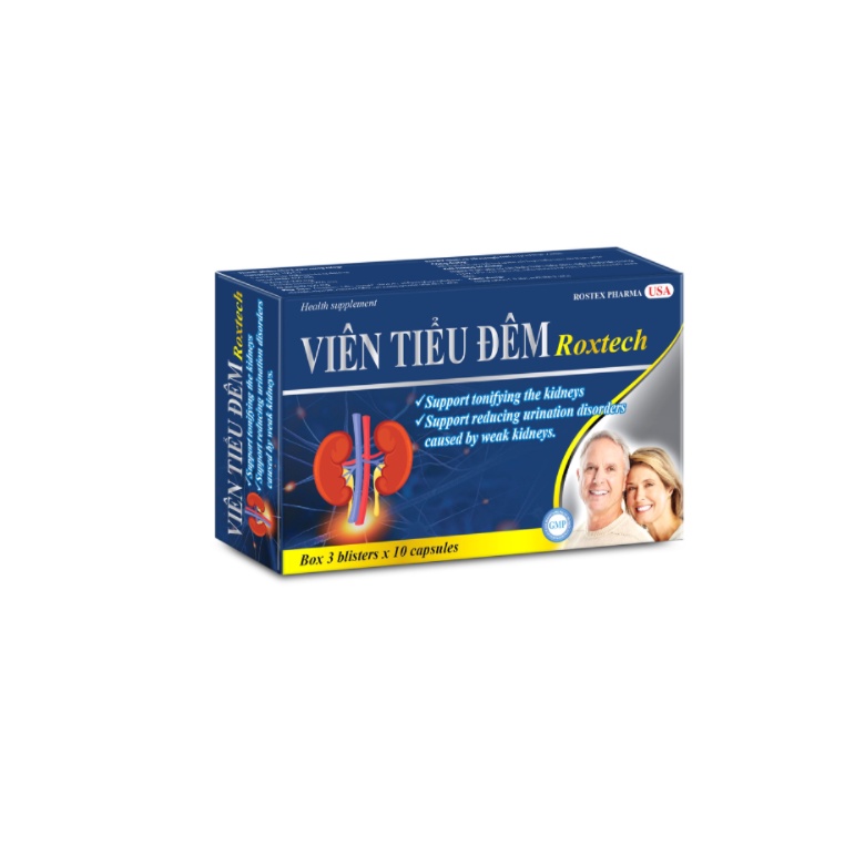 Viên Tiểu Đêm - Hộp 30 viên- Rostex- Tủ Thuốc Bảo Châu