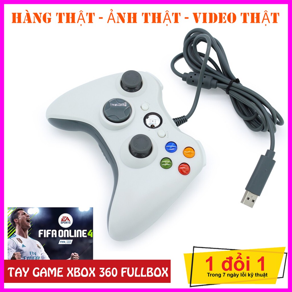 Tay cầm chơi game XBox 360 Hàng chính hãng Micosoft- Chuyên tựa game PC, Laptop,(FIFA 4, PES,..)💥BẢO HÀNH 1 NĂM💥