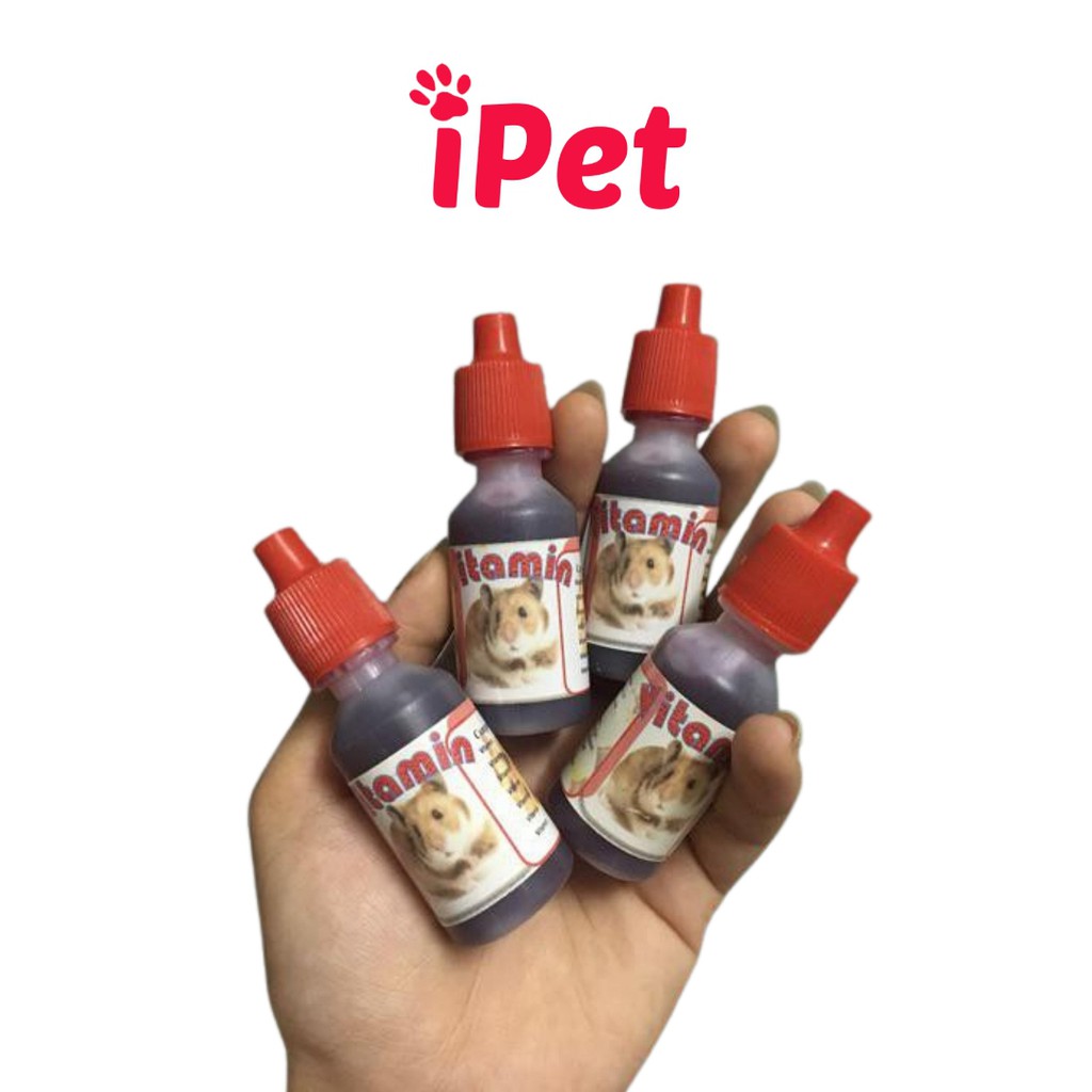 Chai Nhỏ Bổ Sung Vitamin Cho Hamster, Chuột Kiểng, Sóc - iPet Shop